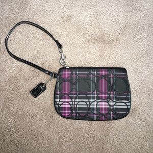 Coach wristlet